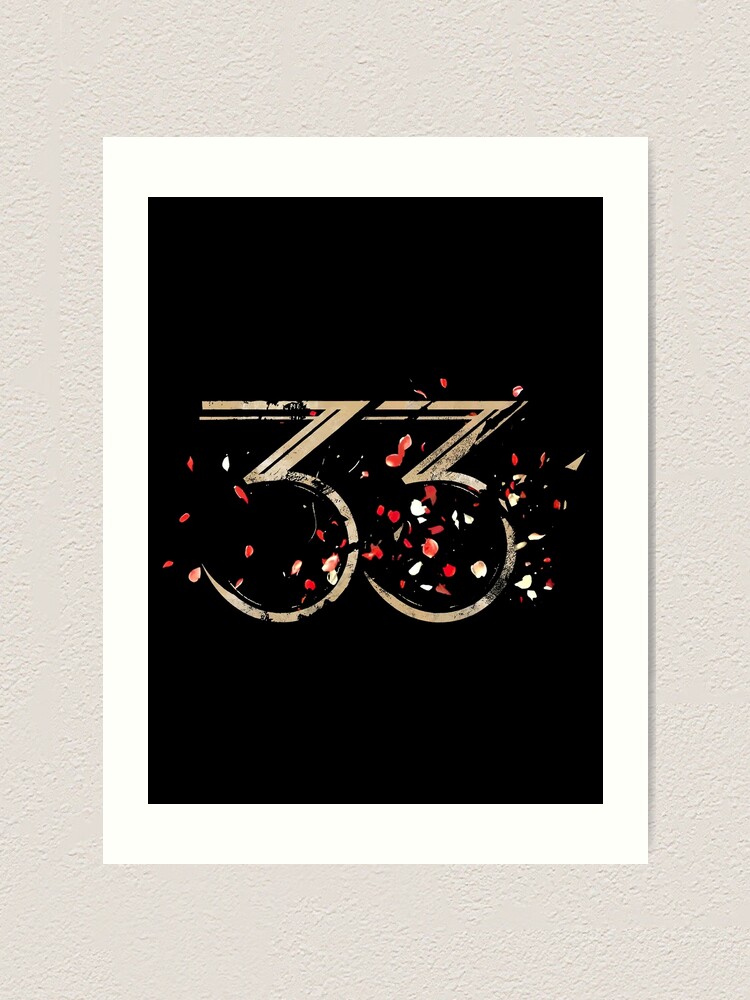 ゴンドアートNo.33 Clair Obscur Expedition 33 – Distressed Gold “33