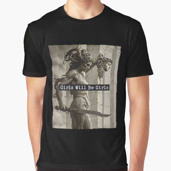 Item preview, Girls Will Be Girls Feminism Vintage Art designed and sold by ShawnConnor.
