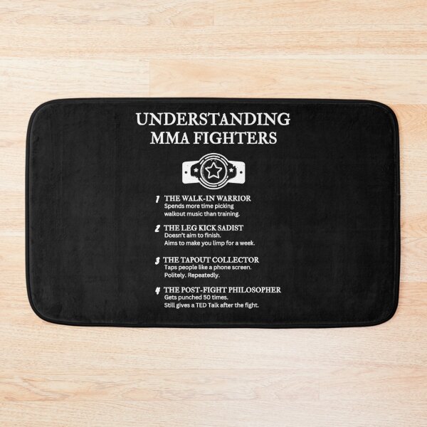 Item preview, Understanding MMA Fighters – Funny Mixed Martial Arts Definitions – Black designed and sold by PsyFlow35.