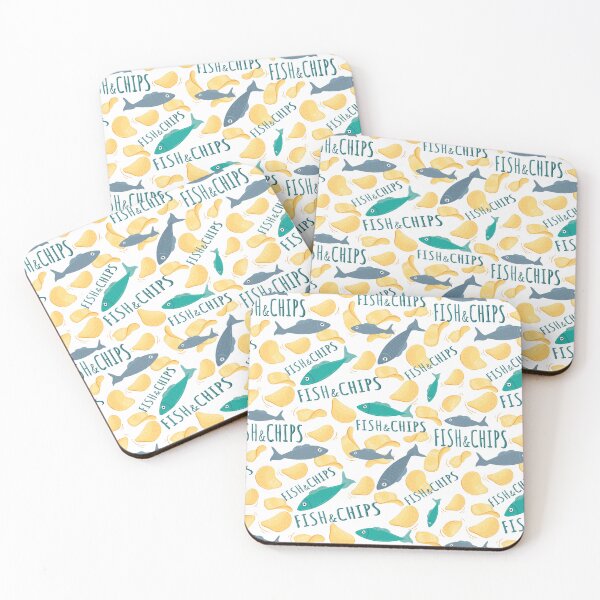 Item preview, Fish And Chips pattern designed and sold by Deepness2023.