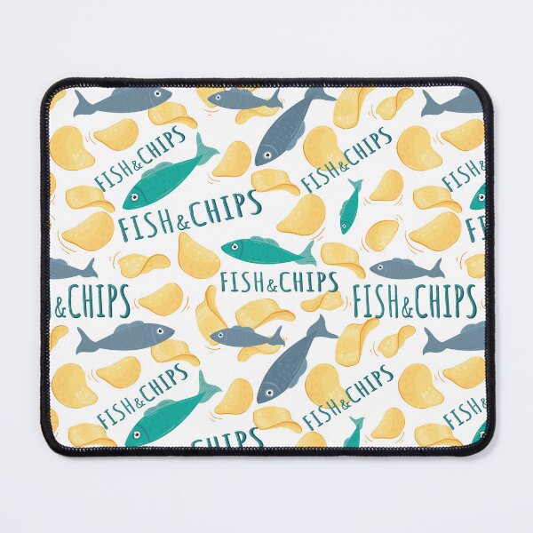 Item preview, Fish And Chips pattern designed and sold by Deepness2023.