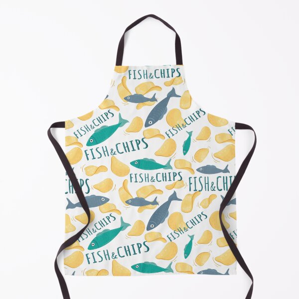 Item preview, Fish And Chips pattern designed and sold by Deepness2023.
