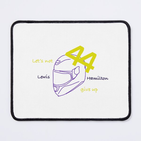 Item preview, Lewis Hamilton lets not give up helmet designed and sold by F1pinkculture.