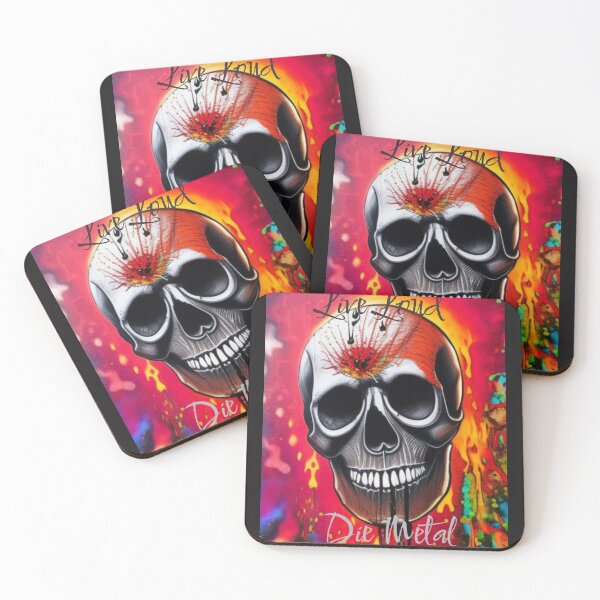 Item preview, Live Loud, Die Metal designed and sold by ChiefAmbition71.