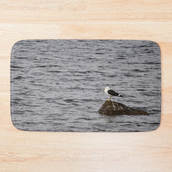 Item preview, On a windy day. Lesser black-backed gull designed and sold by Jouko Lehto Photography.