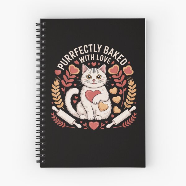 Item preview, Purrfectly Baked with Love – Kitty Biscuits Bakery designed and sold by Slavicsoul.