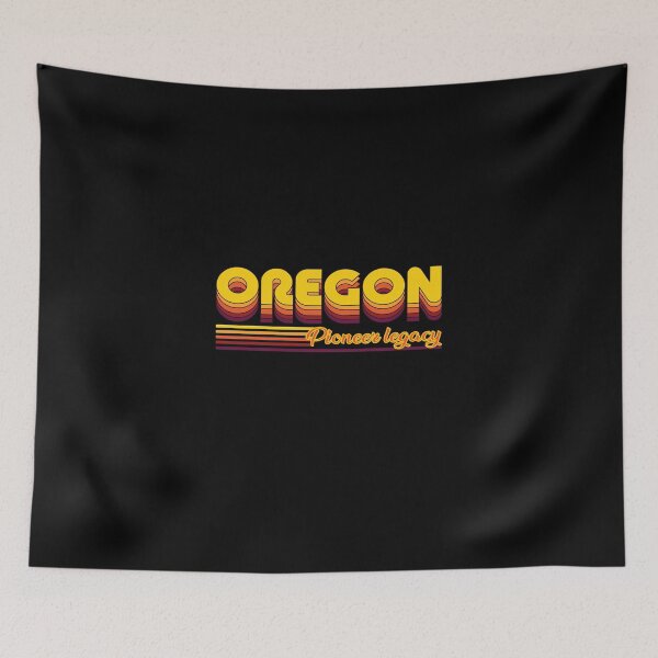 Item preview, cool Oregon USA state design designed and sold by RetroMaritalArt.