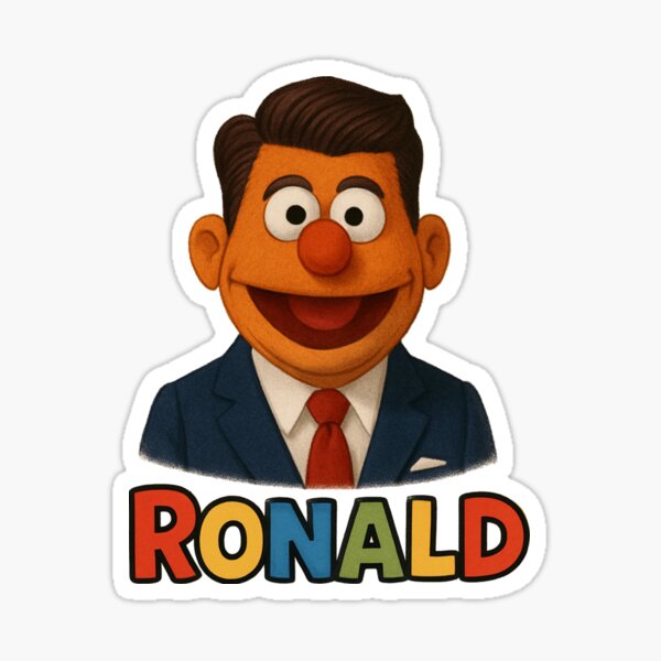 Item preview, Bunch of Puppets: Ronnie Regan designed and sold by halibutgoatramb.
