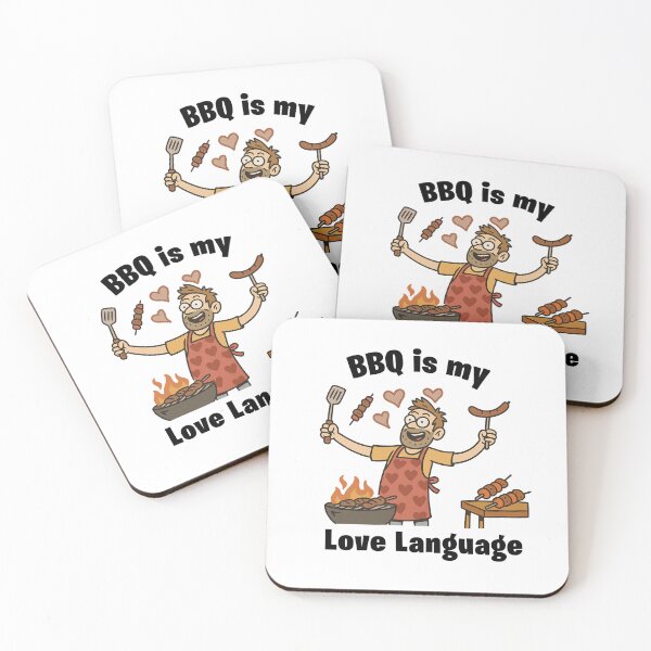 Item preview, BBQ Is My Love Language – Funny Dad Gift  designed and sold by IMadeThisat3AM.