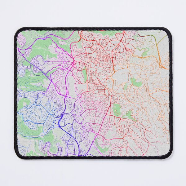 Item preview, Jerusalem City Map of Israel - Colorful designed and sold by deMAP.