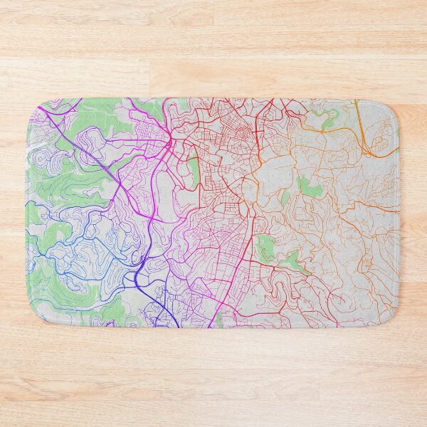 Item preview, Jerusalem City Map of Israel - Colorful designed and sold by deMAP.