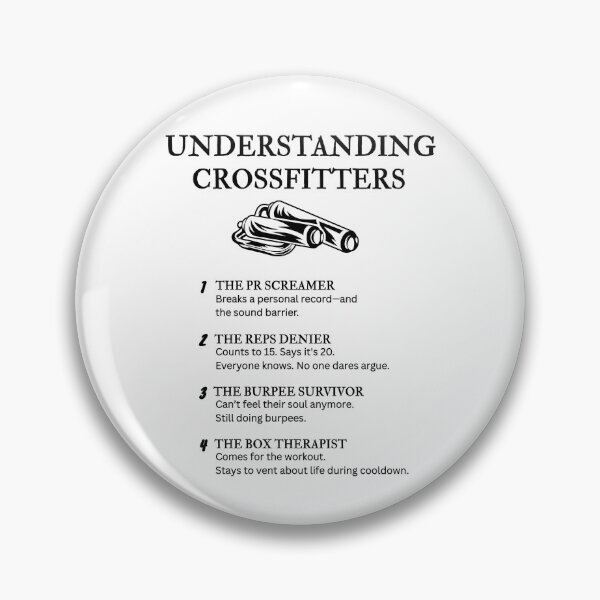 Item preview, Understanding CrossFitters – Funny CrossFit Life Definitions designed and sold by PsyFlow35.
