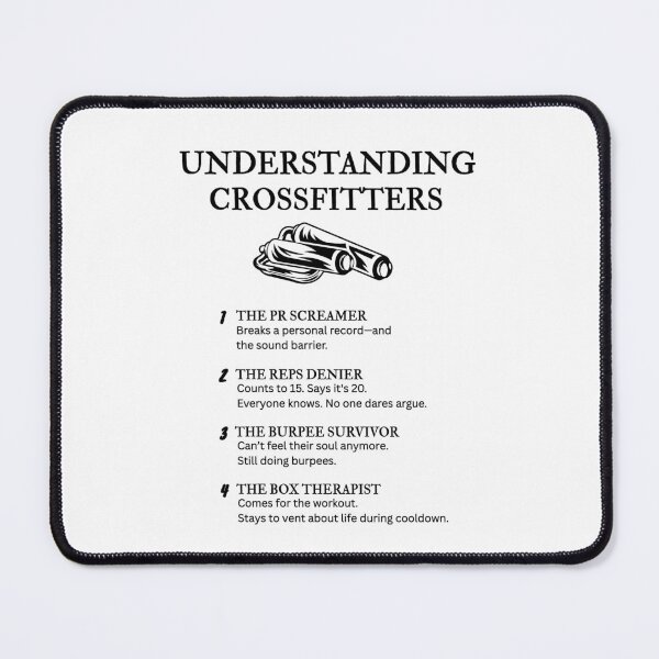 Item preview, Understanding CrossFitters – Funny CrossFit Life Definitions designed and sold by PsyFlow35.