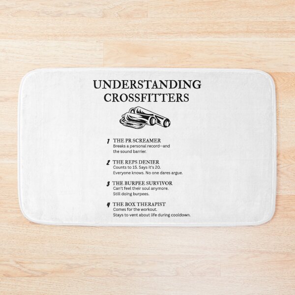 Item preview, Understanding CrossFitters – Funny CrossFit Life Definitions designed and sold by PsyFlow35.