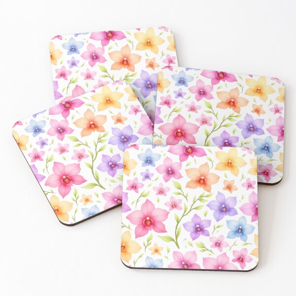 Item preview, Exotic Orchid Vortex - Seamless Floral Pattern designed and sold by Ajay Creative Studio.