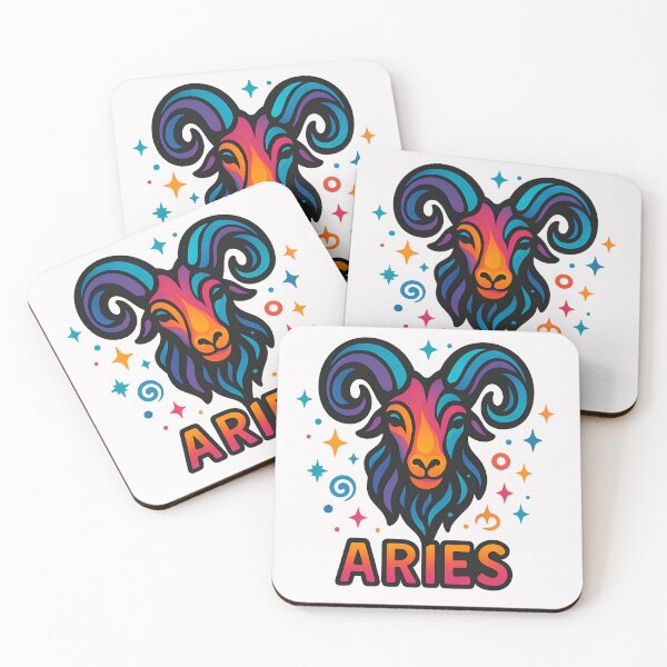 Item preview, Aries Zodiac Sign T-Shirt – Bold & Fiery Psychedelic Horoscope Design 1 designed and sold by sifo2024.