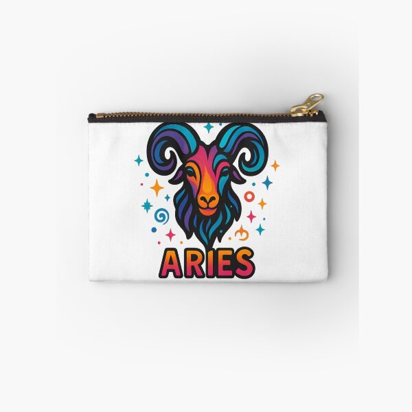 Item preview, Aries Zodiac Sign T-Shirt – Bold & Fiery Psychedelic Horoscope Design 1 designed and sold by sifo2024.