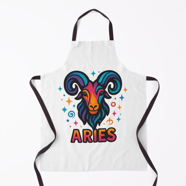 Item preview, Aries Zodiac Sign T-Shirt – Bold & Fiery Psychedelic Horoscope Design 1 designed and sold by sifo2024.