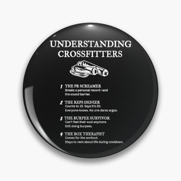 Item preview, Understanding CrossFitters – Funny CrossFit Life Definitions – Black designed and sold by PsyFlow35.