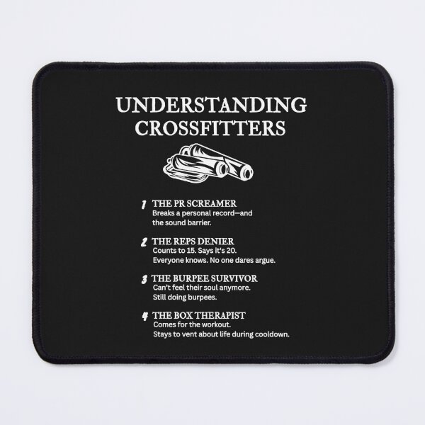 Item preview, Understanding CrossFitters – Funny CrossFit Life Definitions – Black designed and sold by PsyFlow35.