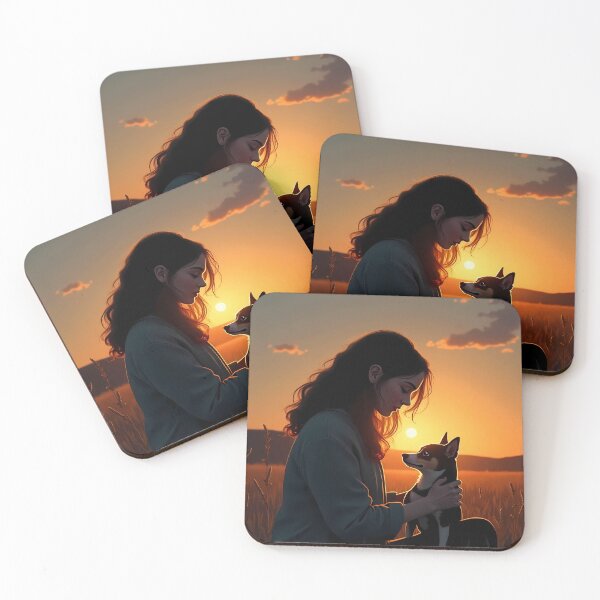 Item preview, Chihuahua Mom during sunset designed and sold by SeaSoulArt.