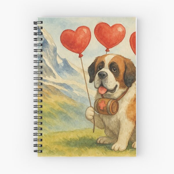 Item preview, St. Bernard in front of the Matterhorn designed and sold by Mauswohn.