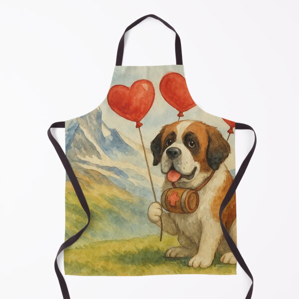 Item preview, St. Bernard in front of the Matterhorn designed and sold by Mauswohn.
