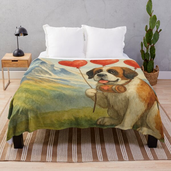 Item preview, St. Bernard in front of the Matterhorn designed and sold by Mauswohn.