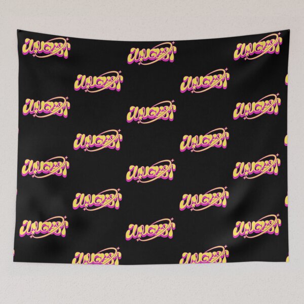 Item preview, Junglist - DNB Y2K logo (yellow/pink) designed and sold by Discothreadz.