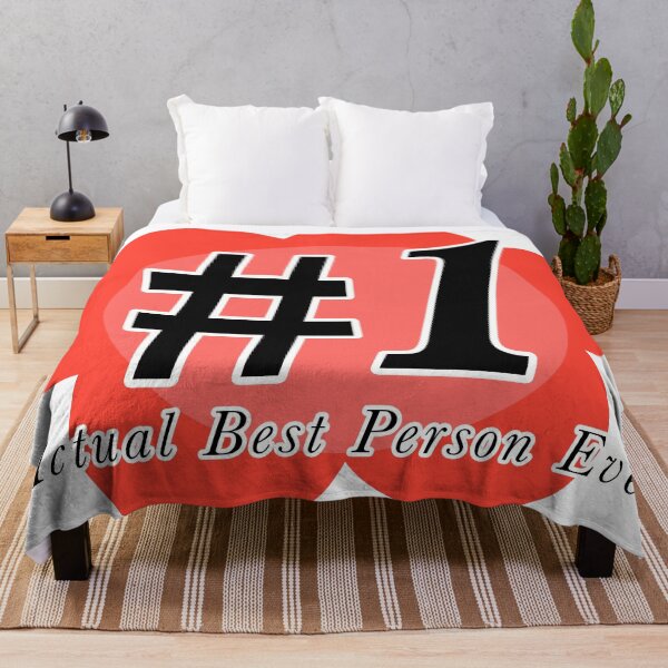 Item preview, #1 Actual Best Person Ever Slogan Graphic designed and sold by GoodGoodCompany.