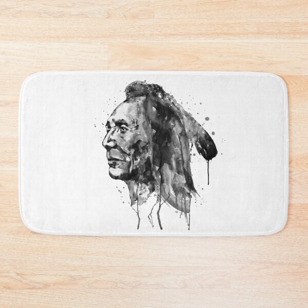 Item preview, Sioux Warrior – Bold & Grayscale designed and sold by caracatita75.