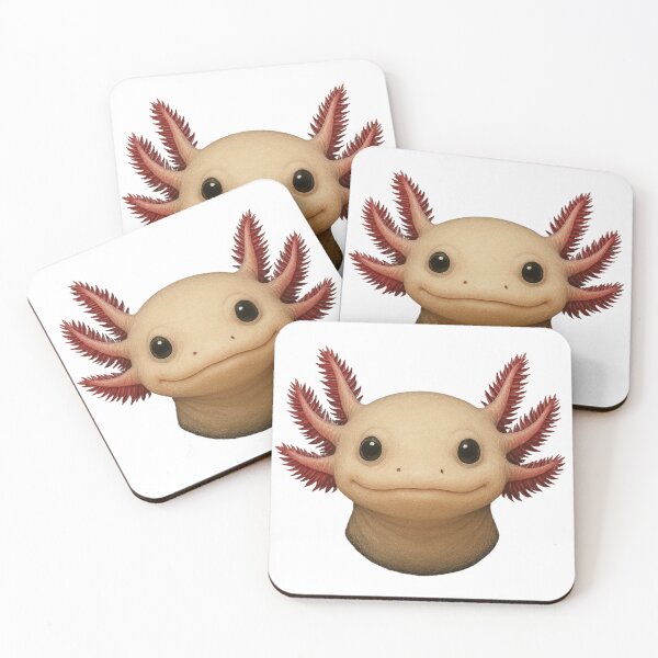 Item preview, Axolotl – The smiling miracle of evolution designed and sold by KnlDsgn.