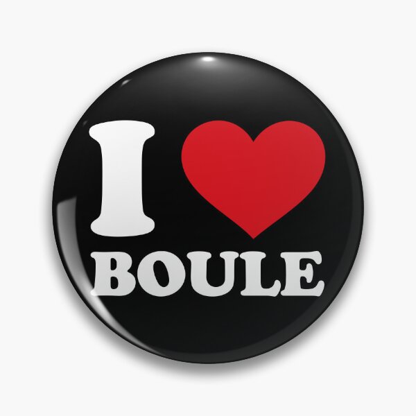 Item preview,  I ❤️ Boule – Clean Minimal Look designed and sold by EmeraldeaArt.