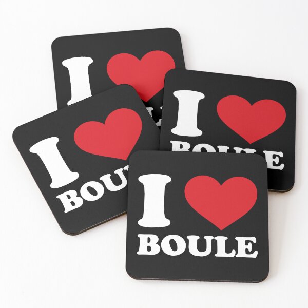 Item preview,  I ❤️ Boule – Clean Minimal Look designed and sold by EmeraldeaArt.