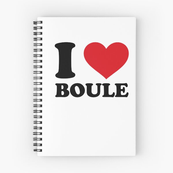 Item preview, I ❤️ Boule – Minimal Bold Style designed and sold by EmeraldeaArt.