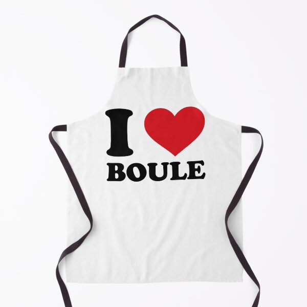 Item preview, I ❤️ Boule – Minimal Bold Style designed and sold by EmeraldeaArt.