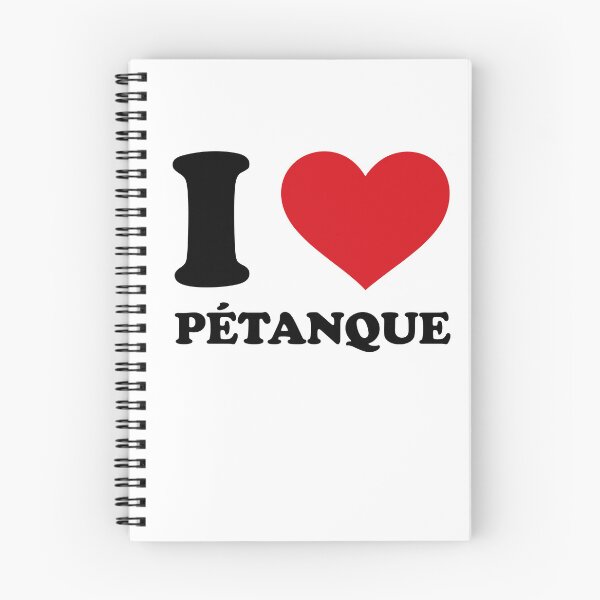 Item preview, I ❤️ Pétanque – Bold Minimal Statement designed and sold by EmeraldeaArt.