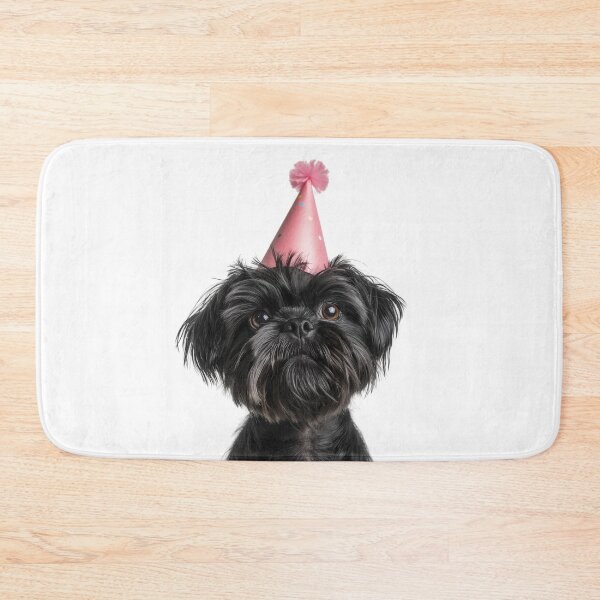 Item preview, Cute Affenpinscher dog with Party Hat Birthday Celebration designed and sold by LazyOwlStore.