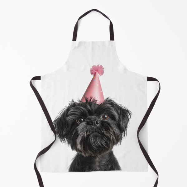 Item preview, Cute Affenpinscher dog with Party Hat Birthday Celebration designed and sold by LazyOwlStore.