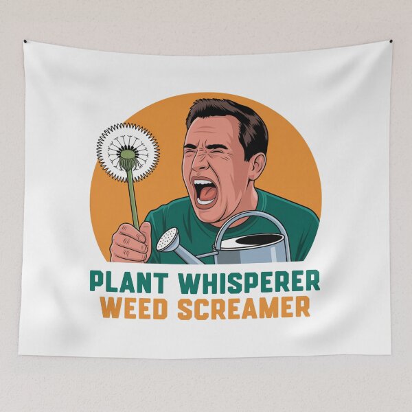 Item preview, Plant Whisperer. Weed Screamer. Gardening Dad Humor designed and sold by KZbubble.