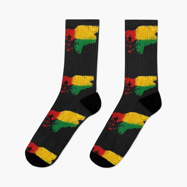 Item preview, Painted Guinea-Bissau flag designed and sold by ilakz.