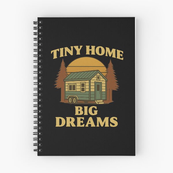 Item preview, Tiny Home, Big Dreams – Vintage Tiny House T-Shirt designed and sold by Just You Tee | Say It Loud, Wear It Proud.