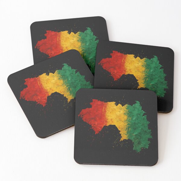 Item preview, Painted Guinea flag designed and sold by ilakz.