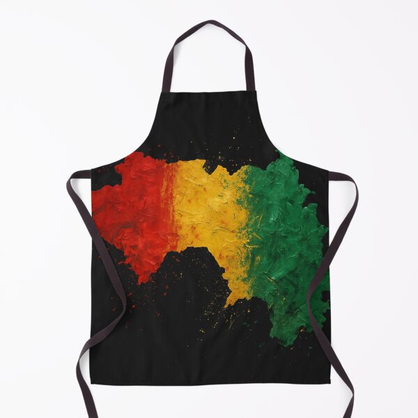 Item preview, Painted Guinea flag designed and sold by ilakz.