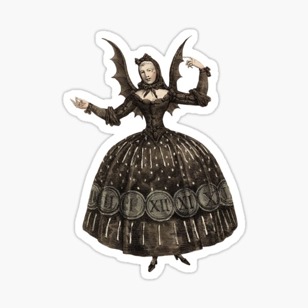 Item preview, Vintage Victorian Batwoman designed and sold by elinaarbidane.