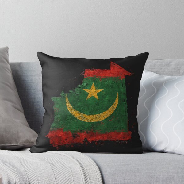 Item preview, Painted Mauritania flag designed and sold by ilakz.