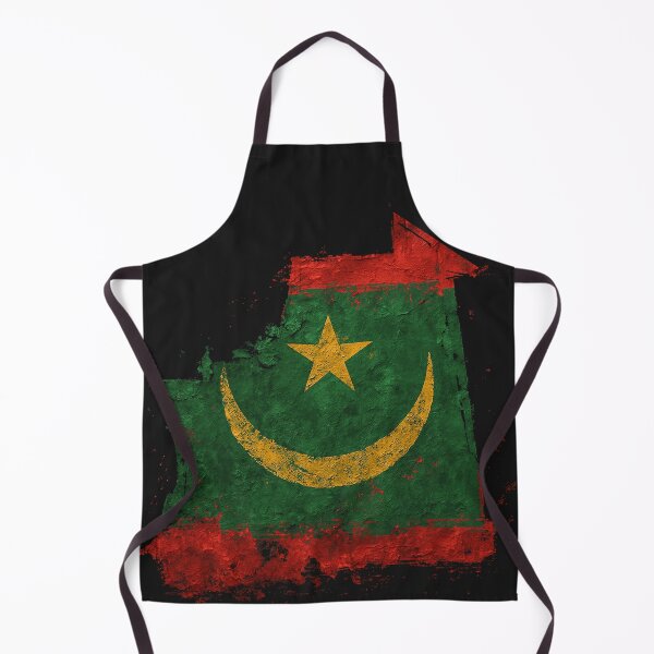 Item preview, Painted Mauritania flag designed and sold by ilakz.