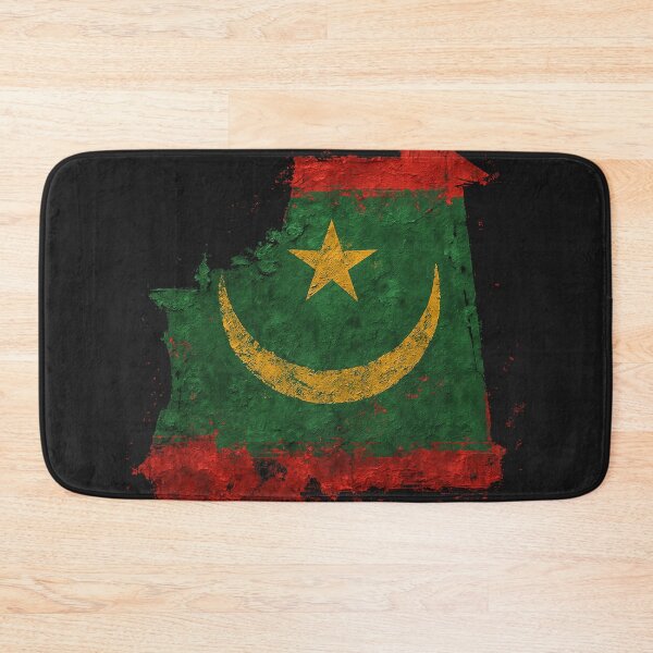 Item preview, Painted Mauritania flag designed and sold by ilakz.