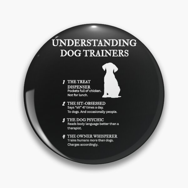 Item preview, Understanding Dog Trainers – Funny Canine Coaching Definitions – Black designed and sold by PsyFlow35.