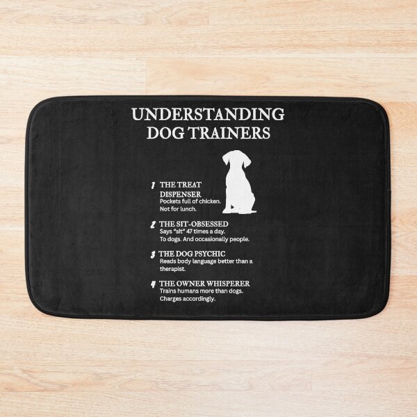 Item preview, Understanding Dog Trainers – Funny Canine Coaching Definitions – Black designed and sold by PsyFlow35.